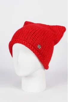 Шапка с ушками Ferz Магия цвет Красный