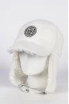 Бейсболка ушанка Mike Ambaroff Ангора цвет Белый размер 56-58