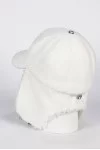 Бейсболка ушанка Mike Ambaroff Ангора цвет Белый размер 56-58