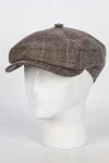 Кепка восьмиклинка MONOMAKH 35-2793 цвет Серо-коричневый размер 58