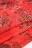 Палантин Tranini Цветы Барокко цвет Красный
