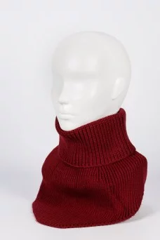 Снуд манишка Ferz Ренуар цвет Бордовый