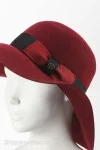 Шляпа с широкими полями Pierre Cardin CAPRICE цвет Бордовый размер M