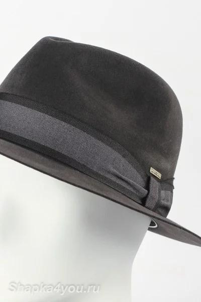 Шляпа с широкими полями Pierre Cardin  цвет Серый размер L