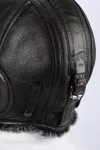 Шапка ушанка R&V  цвет Серый темный размер L
