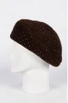 Берет Mike Ambaroff Бархат цвет Коричневый