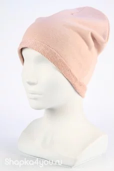 Колпак шапка N&D  цвет Розовый пудровый светлый