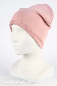 Колпак шапка N&D  цвет Розовый пудровый