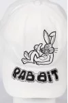 Бейсболка Shapka4you B68 заяц цвет Белый размер UNI
