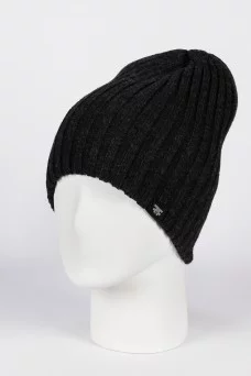 Колпак шапка Ferz Монреаль цвет Серый темный