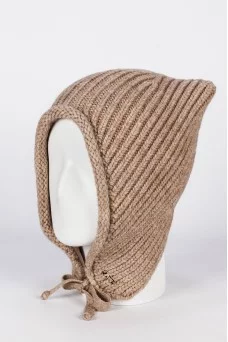 Шапка ушанка Ferz Ольга цвет Бежевый тёмный