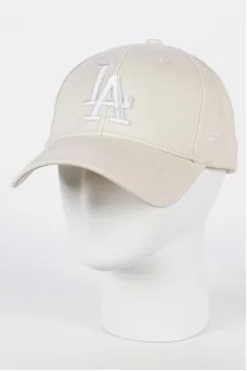 Бейсболка 47 Brand LA цвет Бежевый/Белый размер 57-59