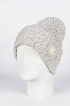 Шапка с отворотом Ferz Аляска цвет Белый