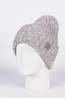 Шапка с отворотом Ferz Аляска цвет Серый светлый