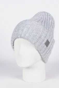 Шапка с отворотом Ferz Аляска цвет Голубой