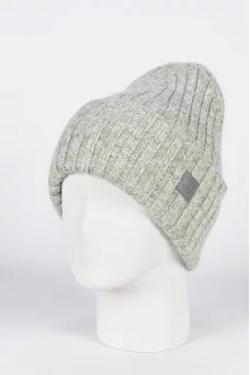 Шапка с отворотом Ferz Аляска цвет Полынь