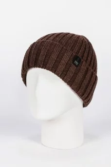 Шапка с отворотом Ferz Аякс цвет Коричневый