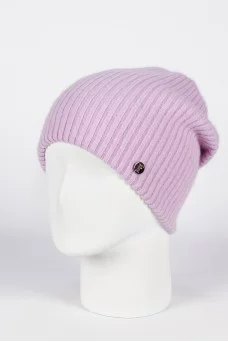 Шапка с защипом Ferz Барбара цвет Сиреневый светлый