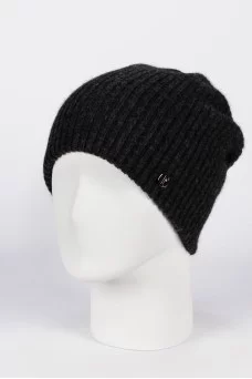 Шапка с защипом Ferz Барбара цвет Серый темный