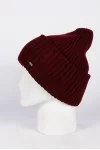 Шапка с отворотом Ferz Версус цвет Бордовый темный