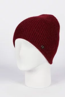 Шапка Ferz Колумбия цвет Бордовый темный Шапка Ferz Колумбия цвет Бордовый темный