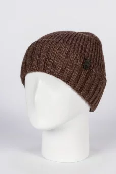 Шапка с отворотом Ferz Родион цвет Коричневый