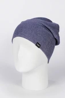 Шапка с защипом Triks  цвет Джинсовый