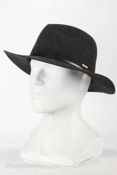 Шляпа с широкими полями Pierre Cardin  цвет Серый темный размер M