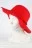 Шляпа с широкими полями ШАРМ  цвет Красный размер UNI