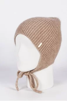 Шапка чепчик Ferz Талли цвет Бежевый тёмный