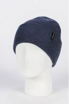 Шапка с отворотом Ferz Дункан цвет Джинсовый