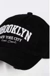 Бейсболка Fashion Caps Brooklyn цвет Чёрный размер 56-58