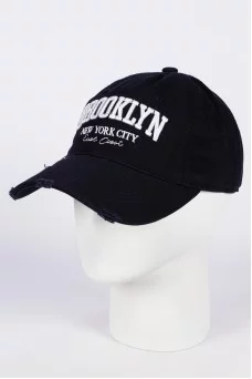 Бейсболка Fashion Caps Brooklyn цвет Синий тёмный