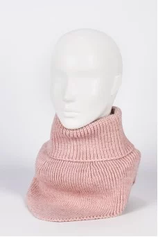 Снуд манишка Ferz Ренуар цвет Серо-розовый