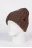Шапка с отворотом Ferz Тиффани цвет Коричневый