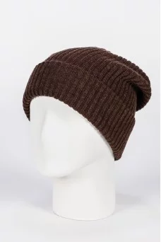 Шапка с защипом Ferz Турин цвет Коричневый