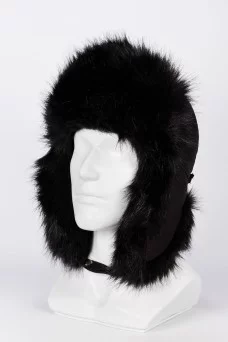 Ушанка XRYR Болонь цвет Чёрный размер 57