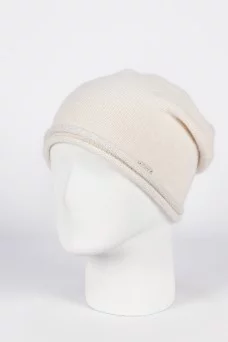 Колпак шапка Ferz Мелани цвет Молочный