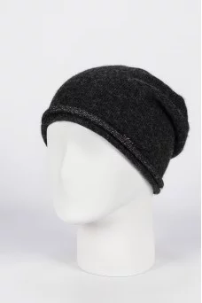 Колпак шапка Ferz Мелани цвет Серый темный