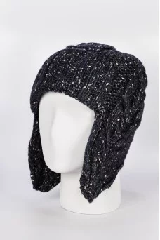 Ушанка Trend Лотос цвет Черно-синий размер 56-58