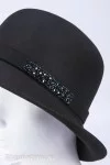 Шляпа с узкими полями Les Pallines  цвет Чёрный размер UNI