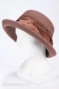 Шляпа с узкими полями Les Pallines  цвет Какао размер UNI