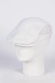 Кепка реглан Starkoff Лён цвет Белый размер 57