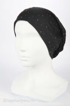 Колпак удлинённый шапка PRC  цвет Чёрный