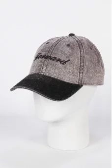 Бейсболка URBANPEAK BM125167 цвет Серый темный размер 55-56