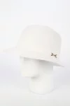 Шляпка соломенная ШАТУШ  цвет Белый размер UNI