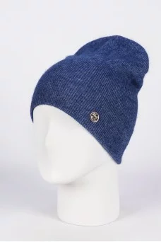 Шапка лопата Ferz Дафна цвет Джинсовый