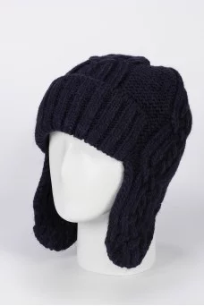 Шапка ушанка Trend Матис цвет Синий тёмный размер 56-58