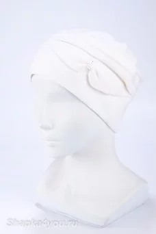 Шапка по голове Junberg Ариэла цвет Белый