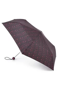 Зонт механика 3 сложения Fulton Superslim цвет Бордовый темный